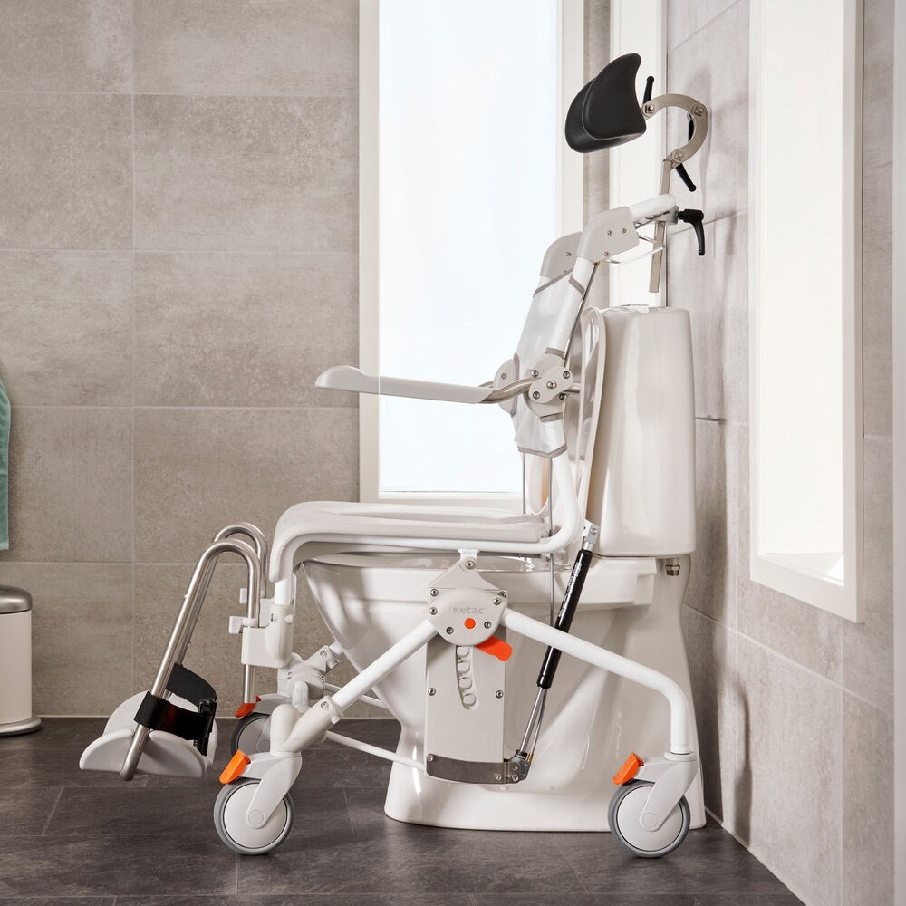 Rehab Shower commode chair with tilt